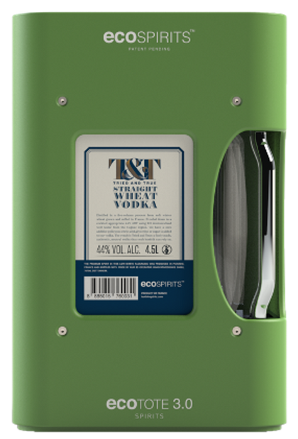 TRIED & TRUE STRAIGHT WHEAT VODKA IM 4,5L ECOSPIRITS FORMAT