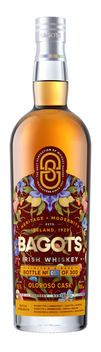 Bagots Irish Whiskey - Single Malt Oloroso Sherry Cask 0.7l