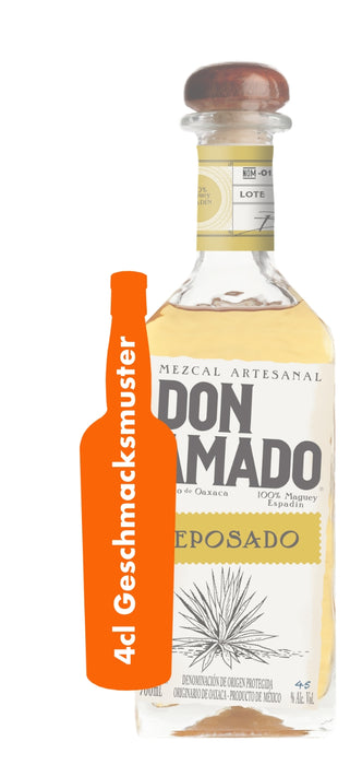 GESCHMACKSMUSTER MEZCAL DON AMADO REPOSADO 0,04L