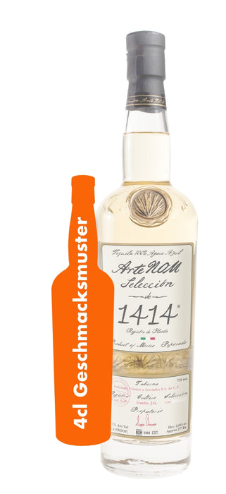 GESCHMACKSMUSTER TEQUILA SELECCIÓN DE ARTENOM 1414 0,04l