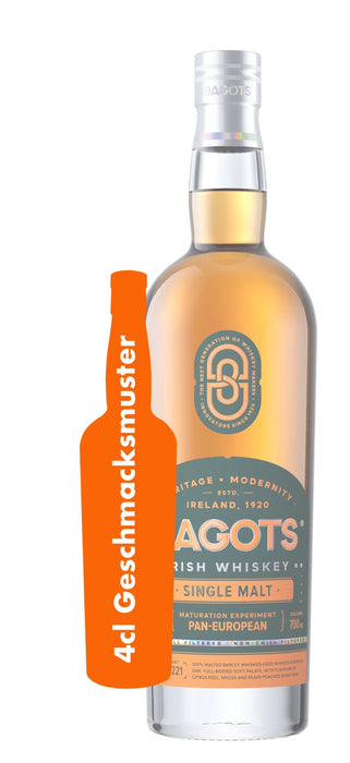 GESCHMACKSMUSTER BAGOTS IRISH WHISKEY - SINGLE MALT 0,04L